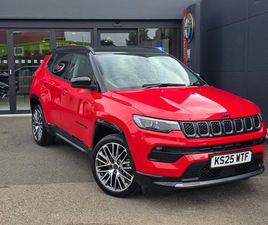 JEEP COMPASS 1.5 T4 E-TORQUE HYBRID ALTITUDE 5DR DCT STATION WAGON 2025, 137 MILES, £26998 - 32876984 - EXCHANGEANDMART.CO.UK