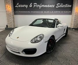 PORSCHE BOXSTER SPYDER PORSCHE BOXSTER 987 PHASE 2 SPYDER 3.4 320CH PDK - 23000KM - ORIGINE FR - CARNET À JOUR