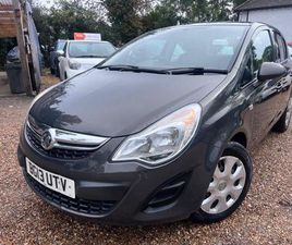 2013 VAUXHALL CORSA 1.2 EXCLUSIV 5D EASYTRONIC