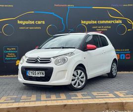 CITROEN C1 AIRSCAPE 2015 CITROEN C1 1.0 VTI FEEL AIRSCAPE EURO 6 3DR (EURO 6) HATCHBACK PETROL MANUAL