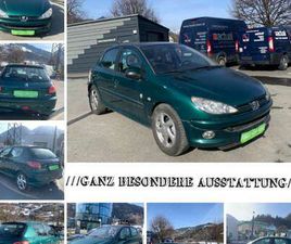 PEUGEOT 206 ROLAND GARROS 2,0 HDI 90 /OHNE PICKERL/