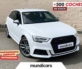 AUDI S3 SOPORTBACK 2.0 TFSI QUATTRO S TRONIC