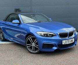 BMW 2 SERIES CABRIOLET 218 1.5 218I GPF M SPORT EURO 6 (START/STOP) 2DR