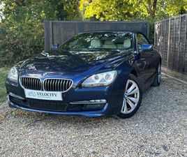 BMW SERIE 6 CABRIOLET 640 2011 BMW 6 SERIES 3.0 640I SE (320BHP) CONVERTIBLE AUTO