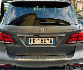 MERCEDES GLE GLE 250 MERCEDES-BENZ GLE 250 D 4MATIC EXCLUSIVE (W166)