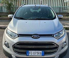 FORD ECOSPORT, MACCHINA TENUTA BENE,INTERNI IN PELLE,GPL