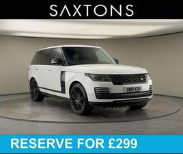 2019 LAND ROVER RANGE ROVER 4.4 SDV8 AUTOBIOGRAPHY (LWB)