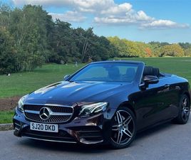 MERCEDES CLASSE E CABRIOLET E 220 2.0 E220D AMG LINE CABRIOLET 2DR DIESEL G-TRONIC+ EURO 6 (START/STOP) (194 PS)