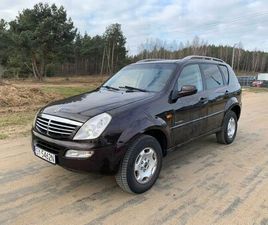 SSANGYONG REXTON 4X4 * 3,5 T HAK * SILNIK 3.2 PANCERNY MERCEDES KURZĘTNIK • OLX.PL