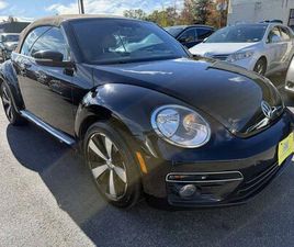 VOLKSWAGEN BEETLE CABRIO USED 2013 VOLKSWAGEN BEETLE 2.0T
