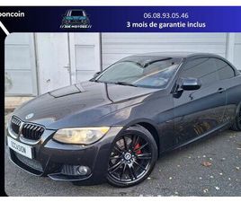 BMW SERIE 3 CABRIOLET 320 BMW SÉRIE 3 (E93) (2) CABRIOLET 320DA 184 M SPORT