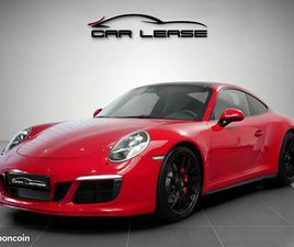 PORSCHE 911 991 CARRERA 4 GTS PORSCHE 911 (7) 991/2 CARRERA 4 GTS COUPÉ 3.0 450 CH PDK / LIFT / TOIT OUVRANT / CAMERA FINANCEMENT POSSIBLE