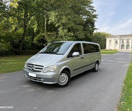 MERCEDES VITO MERCEDES VITO LONG 2.2 CDI 136 CH AMBIENTE BV 6 CUIR -CLIM - 9 PLACES
