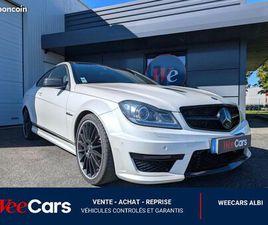MERCEDES CLASSE C COUPE 6.2 63 AMG 455 SPEEDSHIFT BLACKSERIE