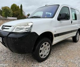 PEUGEOT PARTNER 3G AUTOS VOUS PROPOSE PEUGEOT *PARTNER DANGEL SILHOUETTE UTILITAIRE L1 600KG 1.6 HDI 16V FOURGON 90 CV IDEAL POUR LA CHASSE OU LA COMPAGNE / PACK CD CLIMATISATI