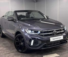 VOLKSWAGEN T-ROC 1.5 TSI R-LINE 2DR DSG CONVERTIBLE 2025, 6000 MILES, £34495 - 32865361 - EXCHANGEANDMART.CO.UK