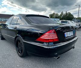 MERCEDES CLASSE S S 55 AMG S55 ///AMG 360HK V8, NYLIG EU-GODKJENT