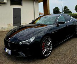 MASERATI GHIBLI S Q4 SQ4 3.0 V6 GRANSPORT NERISSIMO 430CV MY18