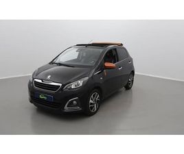PEUGEOT 108 1.0 VTI 72 BVM5 ROLAND GARROS TOP! ESSENCE MANUELLE 2018 - 60 965 KM