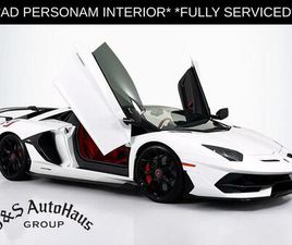 LAMBORGHINI AVENTADOR ROADSTER SVJ USED 2021 LAMBORGHINI AVENTADOR SVJ BASE