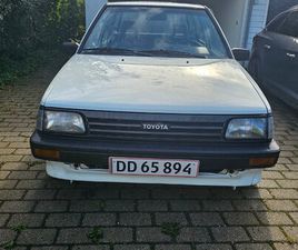 TOYOTA STARLET BRUGT TOYOTA STARLET 1000 1,0 DX 54HK 3D TIL SALG