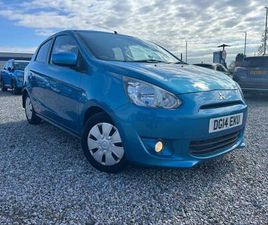 MITSUBISHI MIRAGE 2014 MITSUBISHI MIRAGE 1.2 2 EURO 5 (START/STOP) 5DR HATCHBACK PETROL MANUAL