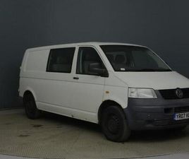 VOLKSWAGEN TRANSPORTER VOLKSWAGEN TRANSPORTER 2.5TDI PD 130PS KOMBI CREW 6 SEATER WINDOW VAN LONG MOT