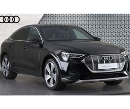 AUDI E-TRON SPORTBACK S 2021 AUDI E-TRON SPORTBACK 230KW 50 QUATTRO 71KWH S LINE 5DR AUTO