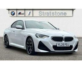 BMW SERIE 2 CABRIOLET 220 2025 BMW 2 SERIES 220I M SPORT 2DR STEP AUTO CONVERTIBLE PETROL AUTOMATIC