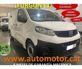 FIAT SCUDO FURGON L1 100CV MT6 BUSINESS