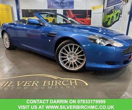 ASTON MARTIN DB9 VOLANTE 5.9 VOLANTE 2DR PETROL SEQ (EU4) (394 G/KM, 450 BHP)