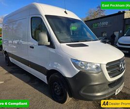 2020 MERCEDES-BENZ SPRINTER 2.1CDI 314 L1H1 PANEL VAN