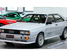 1981 AUDI QUATTRO ARGENT MANUEL, 5 VITESSES CONDUITE À GA...
