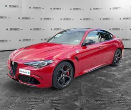 ALFA ROMEO GIULIA QUADRIFOGLIO ALFA ROMEO GIULIA 2.9 V6 QUADRIFOGLIO SUPER SPORT 520CV AUTO NUOVA A JESI
