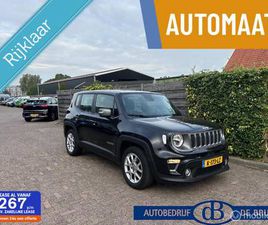 JEEP RENEGADE 1.3T DDCT LONGITUDE AUTOMAAT APPLE CARPLAY TREKHAAK