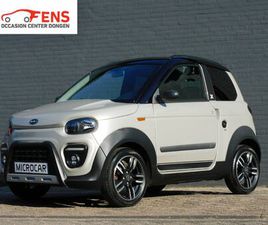 MICROCAR MGO MICROCAR BROMMOBIEL M.GO 6 WHITE TOPSTAAT! ACHTERUITRIJCAMERA! PARKEERSENSOREN! BLUETOOTH!