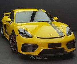 PORSCHE 718 CAYMAN GT4 718 CAYMAN GT4 - CAMBIO MANUALE - UNICO PROPRIETARIO