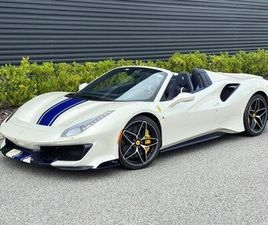 USED 2020 FERRARI 488 PISTA SPIDER BASE