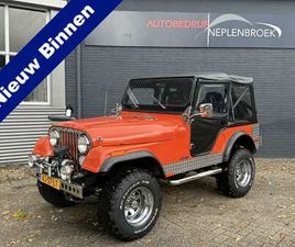 JEEP CJ5 1979 JEEP CJ 5 TREKHAAK 7261 KM APK VRIJ HELEMAAL