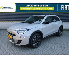 FIAT 600 LA PRIMA HYBRID TURBO CHARGED 136PK I AUTOMAAT I VEGEN LEATHER I ELEKTRISCHE STOELVERSTELLING I MASSAGE I CAMERA I ADAPTIVE CRUISE CONTROL