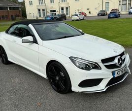 MERCEDES-BENZ E-CLASS 3.5 E400 V6 AMG LINE CABRIOLET 2DR PETROL G-TRONIC+ EURO 6 (START/STOP) (333 PS)