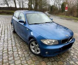 BMW SERIE 1 118 ② BMW 118D 5P M47 BLEU 122CH MOD 2007 CLIM JA17 CTOK — BMW — 2EMEMAIN