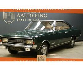 OPEL COMMODORE 1969 OPEL COMMODORE VERT FONCÉ MANUEL, 5 VITESSES CONDUIT...