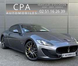 MASERATI GRANTURISMO SPORT S 4.7 460 CH F1 / ORIGINE FRANCE EMBRAYAGE CHANGE EN 2022 REVISION POUR LA VENTE