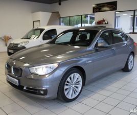 BMW SÉRIE 5 GT 520 DA 184CH LUXURY BVA8 (TOIT OUVRANT, ATTELAGE INVSIBLE, AFFICHEUR TETE HAUTE)