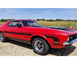 FORD MUSTANG 1971 FORD MUSTANG ROUGE AUTOMATIQUE, 3 VITESSES CONDUITE...