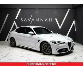ALFA ROMEO GIULIA QUADRIFOGLIO 2018 ALFA ROMEO GIULIA 2.9 V6 BI-TURBO QUADRIFOGLIO SALOON 4DR PETROL AUTO EURO 6 (START/STOP) (510 PS) ...