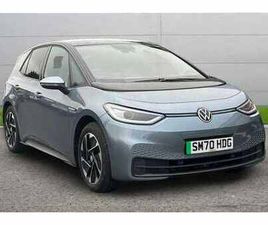 VOLKSWAGEN ID.3 2021 VOLKSWAGEN ID.3 150KW FAMILY PRO PERFORMANCE 58KWH 5DR AUTO HATCHBACK ELECTRIC AUTOMATIC