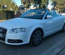 AUDI A4 CABRIO AUDI A4 CABRIOLET S-LINE 170CV