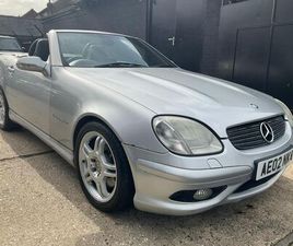 MERCEDES SLK SLK 32 AMG 2002 MERCEDES-BENZ SLK 3.2 SLK32 AMG